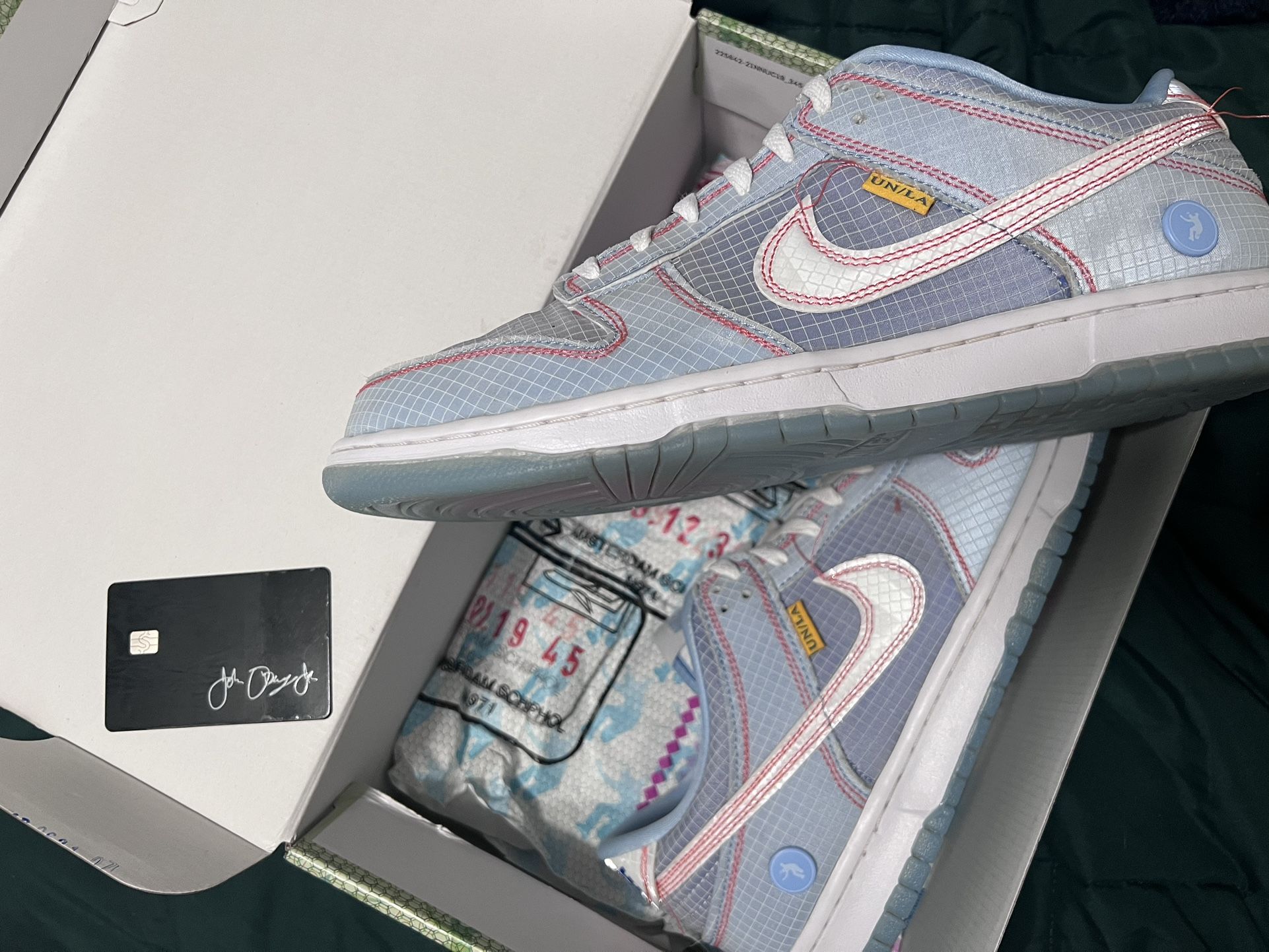 UNION NIKE DUNK LOW ARGON BLUE