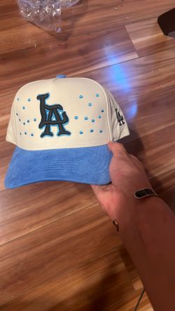 LA HAT VISOR SUEDE