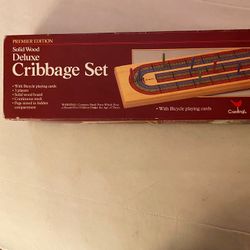 Vintage Cribbage Board  3 Track