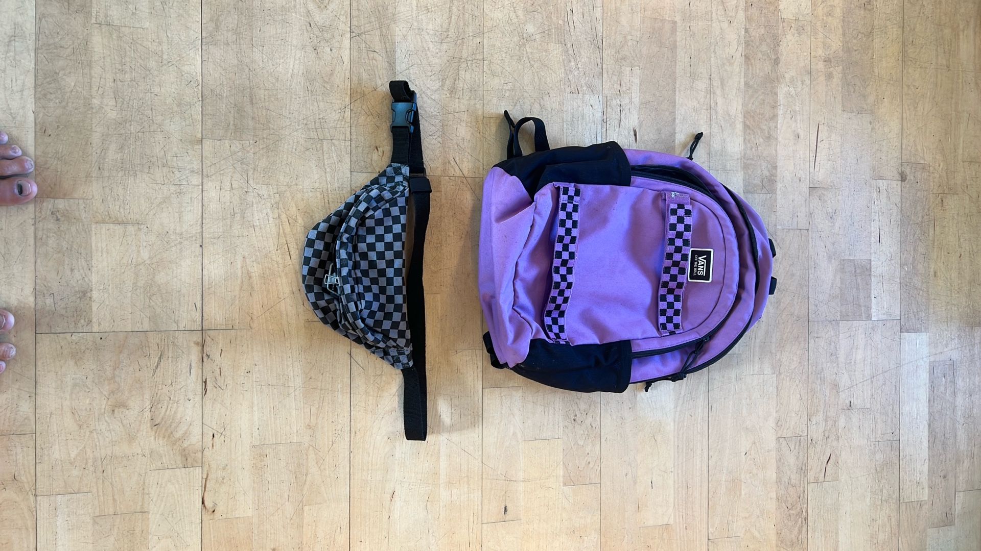 Vans Skateboard Backpack And Fanny Pack