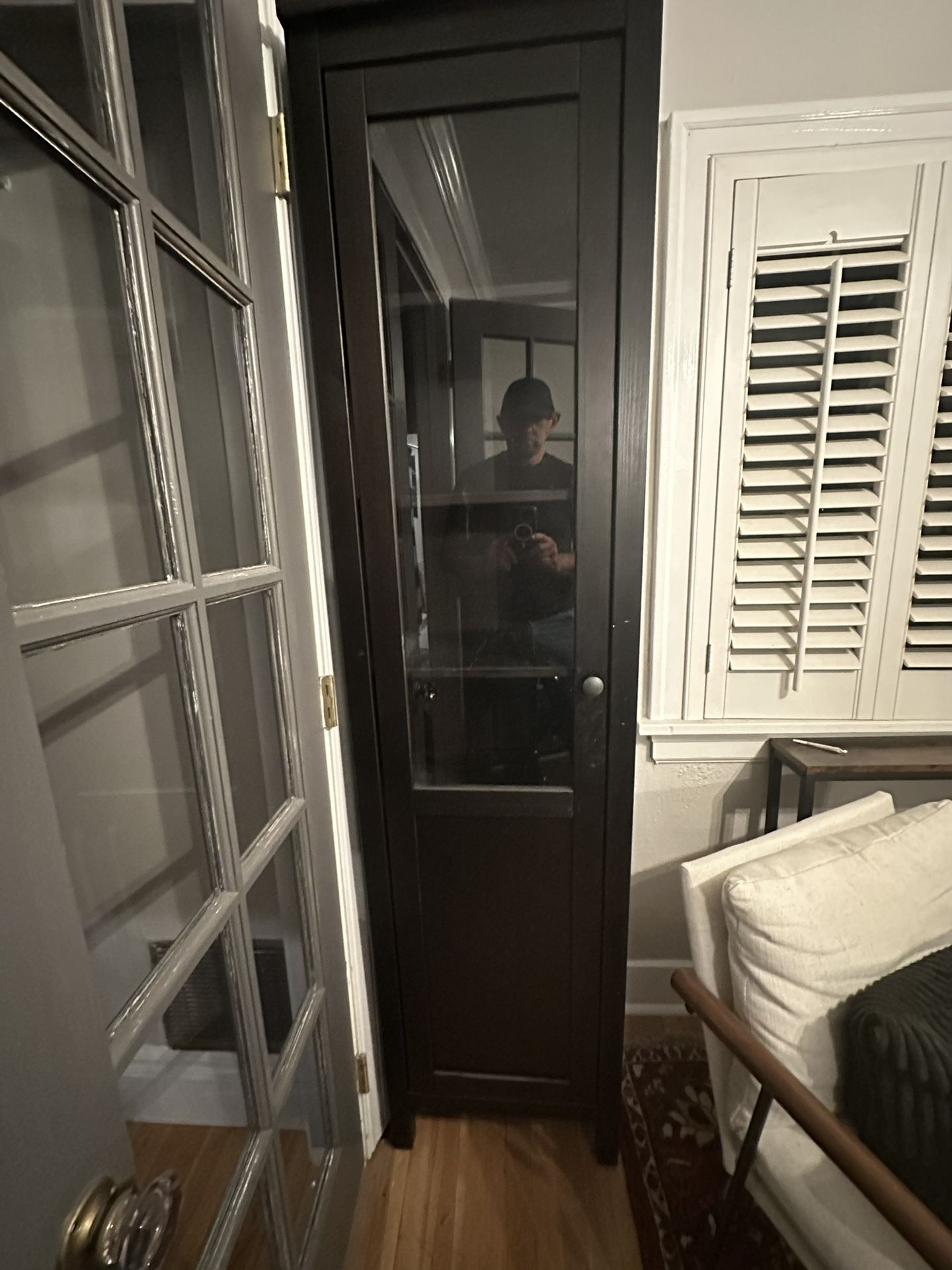potterybarn tall cabinet 