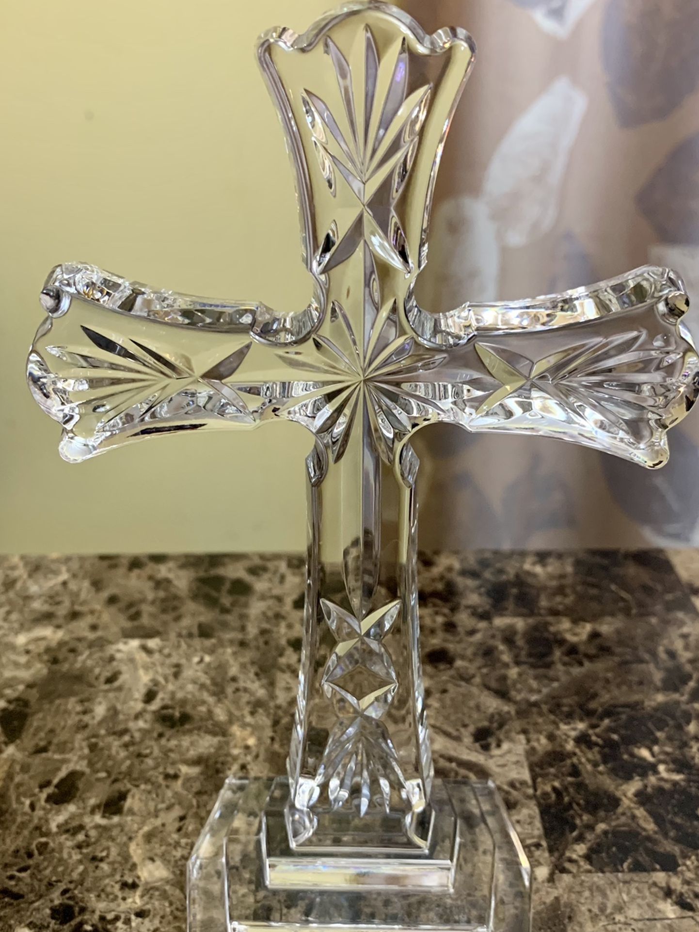 Waterford Crystal 8-Inch Standing Cross