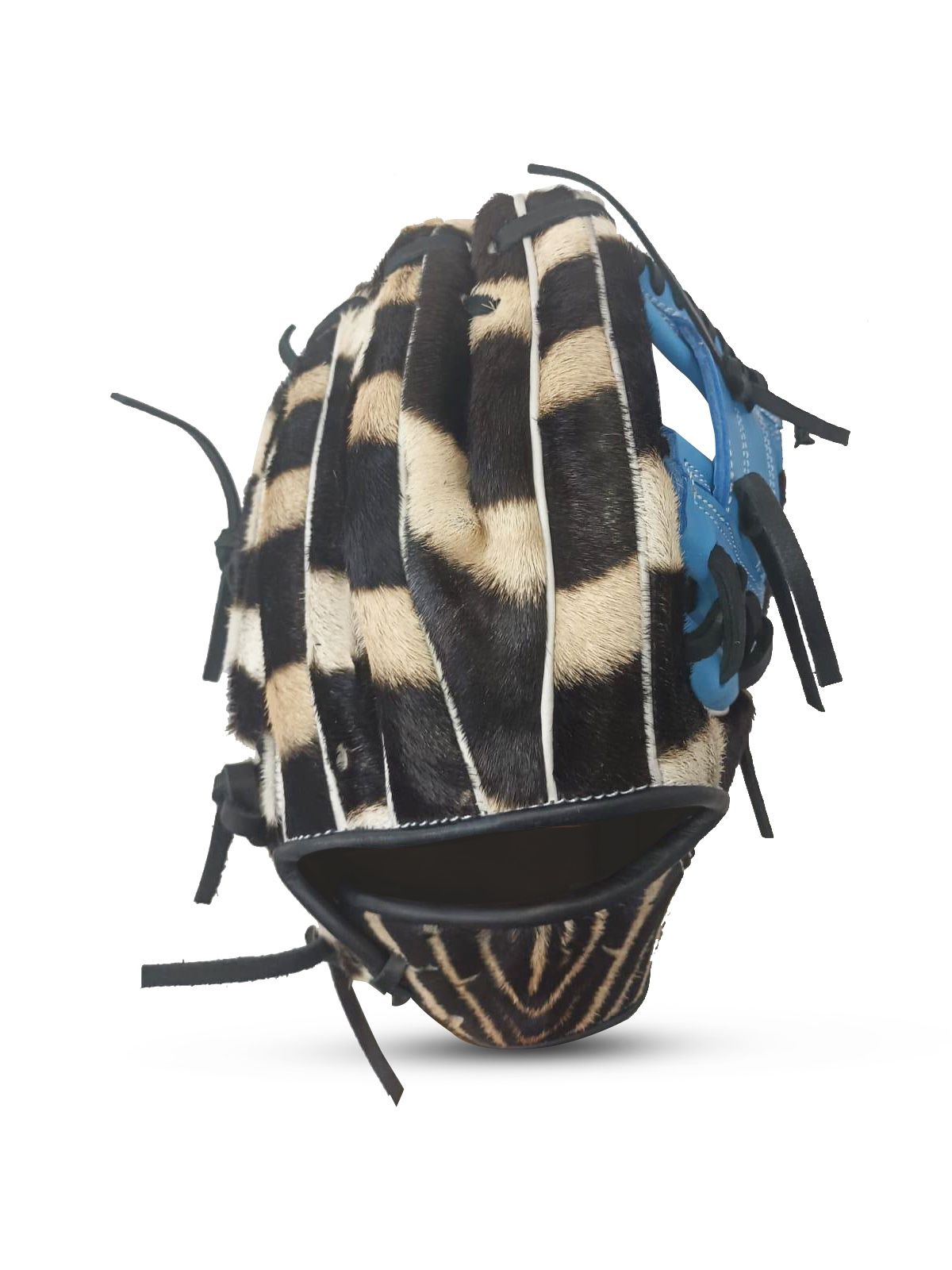 Zebra Skin Baseball Glove