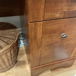 Oak Wood Desk 