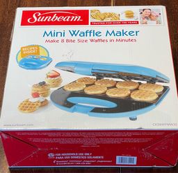 Sunbeam Mini Waffle Maker (BRAND NEW / DISCONTINUED)