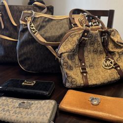 MK, Coach, Antonio Melani purses/wallets