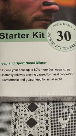 Sleep and Sport Nasal Dilator Starter Kit