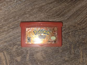 Pokemon: FireRed Version GBA Game Boy Advance, 2004 Authentic Fire Red