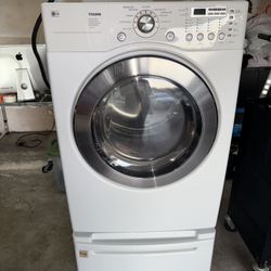 LG TROMM front-load electric dryer