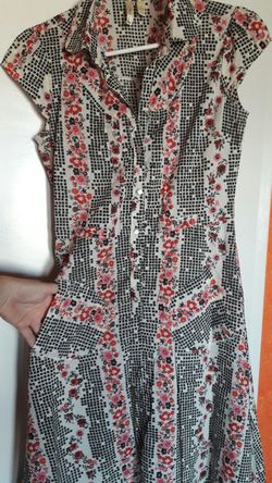 Nordstrom "Susina" summer button dress