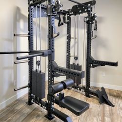 Brand New - VANDER F16 - 400lbs Stack Total + 290lbs Olympic Weight Set + Commercial Bench - Functional Trainer - Free Delivery & Assembly