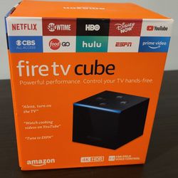 [Sealed] Amazon Fire TV Cube 4K 2nd Gen Streaming Box