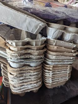 Free Empty egg cartons 25+ pick up only