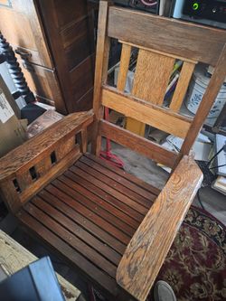 Beautiful mission style rocker legs in great condition