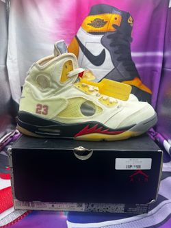 Jordan Retro 5 “Off White Sail”