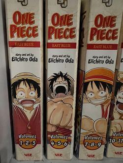 One Piece Manga 1-18