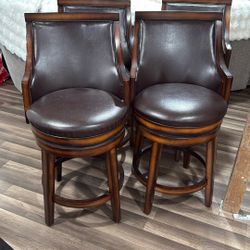 Leather Barstools