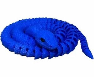 3D Printed Articulated Snake Fidget Toy