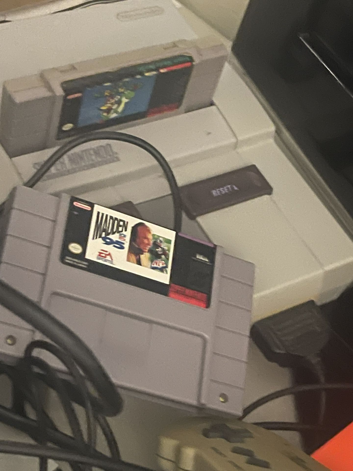 Super Nintendo One Controles And Mario & Footbal