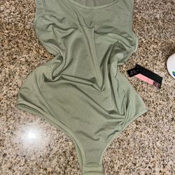 Olive Green Bodysuit