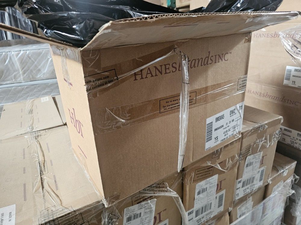 Brand New 500pc Hanes Brand 2-ply Kids Face Masks