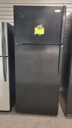 Whirlpool Refrigerator 2doors Work Perfect including warranty delivery available haul away old one 30w 30d 67h