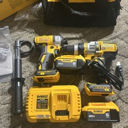 Dewalt Flexbolt Kit With Batteries And Fast Charger ,bag 