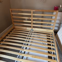 Full Size Wood Bed Frame