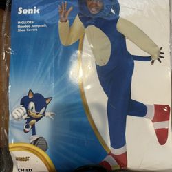 Sonic Hooded Halloween Custom Includes Rings 