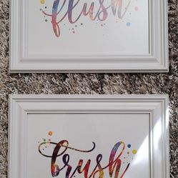 Bathrooms Decor 10in × 12in