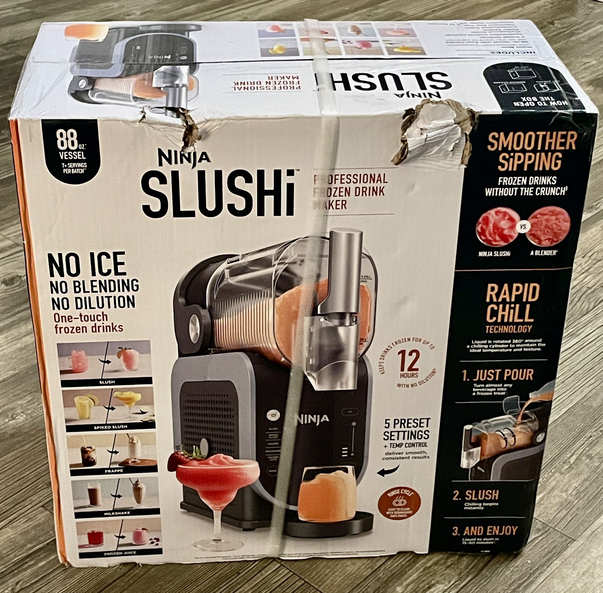 Ninja Slushi 88oz Professional Frozen Drink Maker