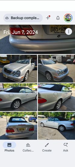 Mercedes CLK 320 convertible