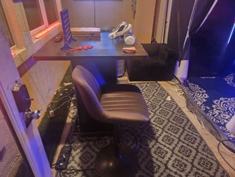 Table without chairs