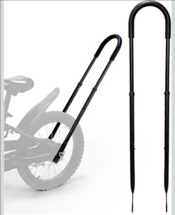Bike Safety Trainer Handle, 6 Height Adjustable Sturdy Durable Balance Bike Accessories for Kids,Teaching Riding Without Training Wheels