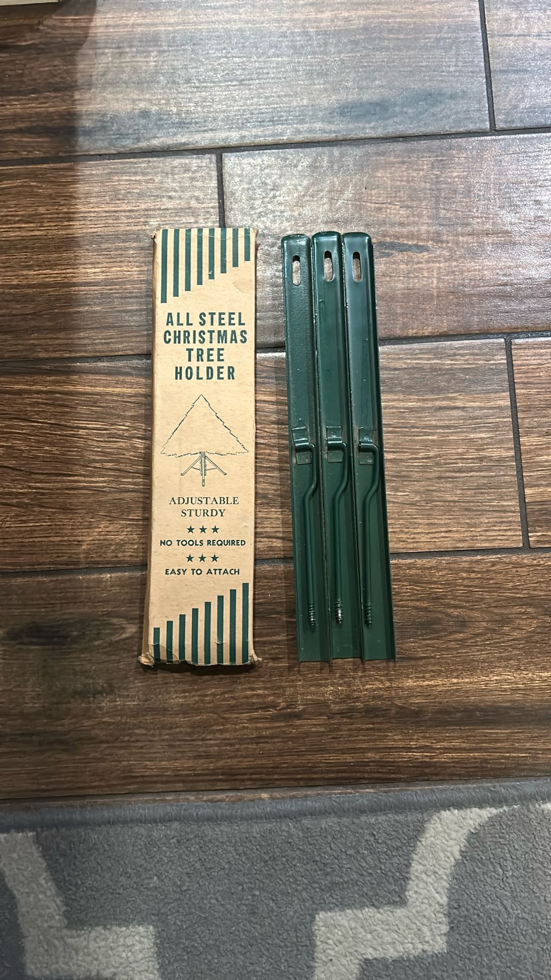 Vintage All Steel Christmas tree Holder