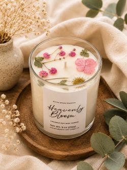 Coconut soy wax handmade candles
