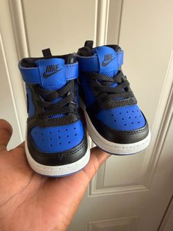 Nike Toddler High-Top Sneakers Blue Black 5C