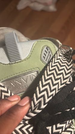 Lanvin curb sneaker