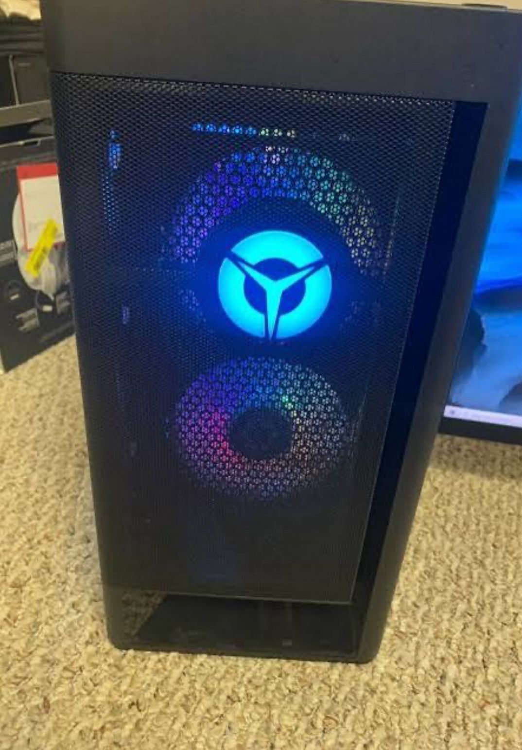 Lenovo Legion T5 , RTX 1650 Super , Ryzen 5-3600, 16 GB RAM , 512 SSD . 