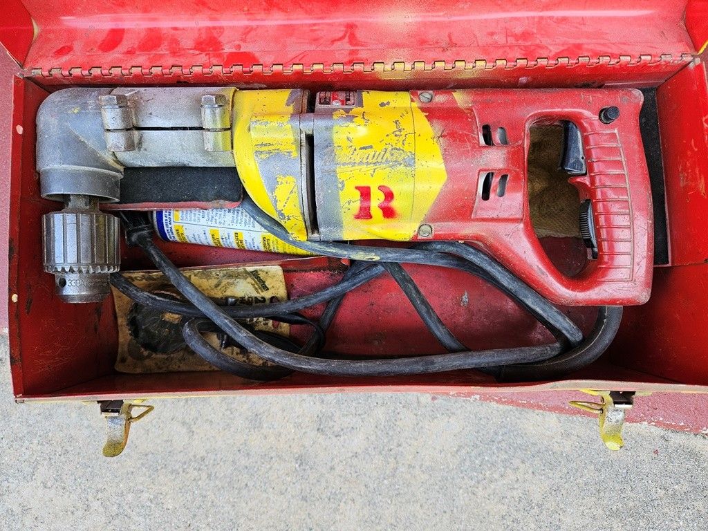 Chippendale Style Glass Top Console TableMilwaukee Right Angle Drill