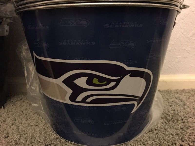Seattle Seahawks beer bucket