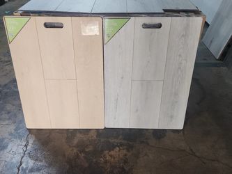 Floor Laminate pad attached 2 colors $1.39 sf 15.58sqft/box