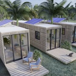 Solar-powered, off-grid accessory dwelling unit