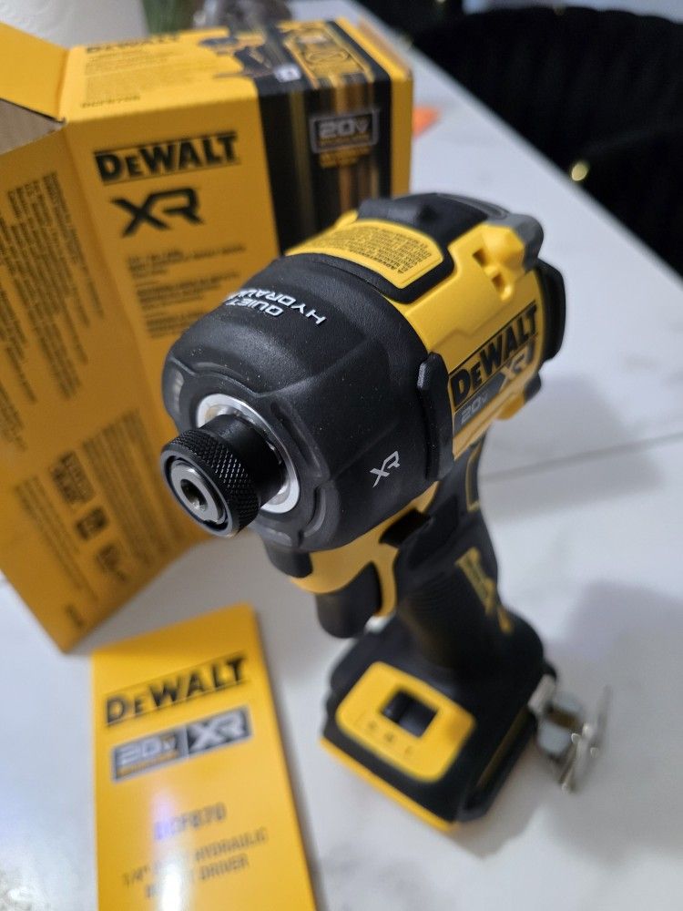 New 2025 Quiet Hydraulic Dewalt 20v Impact Drill $140 Firm Price