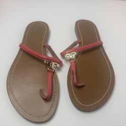 Tory Burch Pink Thong Sandals Size 9.5 