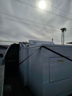 Washer and dryer