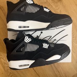 Jordan 4 White Thunder 