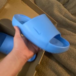 Nike Slides Blue 