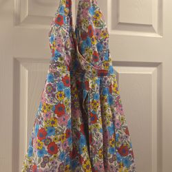 Juniors foral swim dress