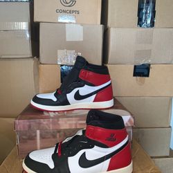 Brand New Men's Air Nike Retro 1 High Black Toe Reimagined Size 11,10.5&9.5